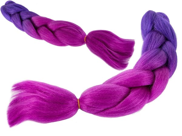Jumbo Ombre Braid / Hårförlängning Fläta - 60 cm