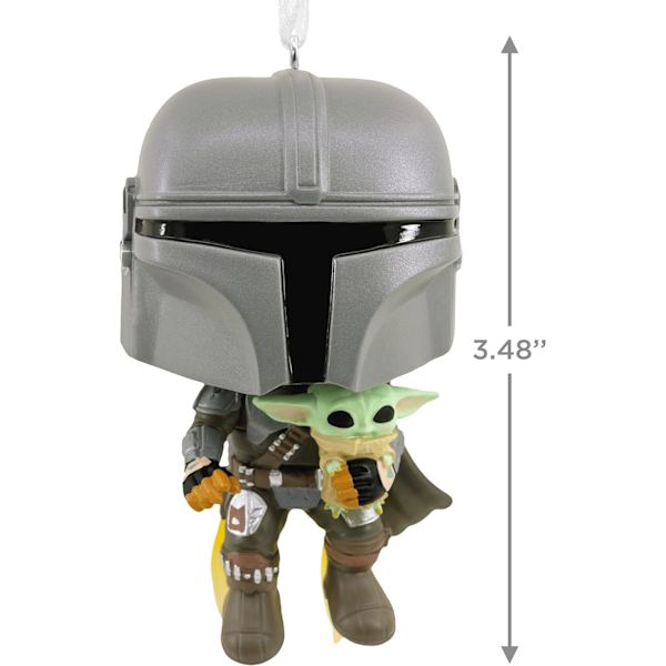 Star Wars The Mandalorian med The Child Funko POP! Julepynt, Resin
