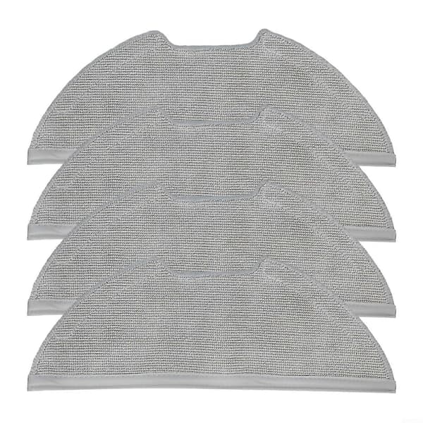 4-pak mikrofiber moppeklude erstatningspuder til Eureka E20 Plus pletfri gulvrengøring