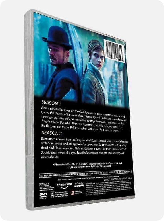 Carnival Row Sæson 1-2 (6-Disc DVD Box Set) engelsk version