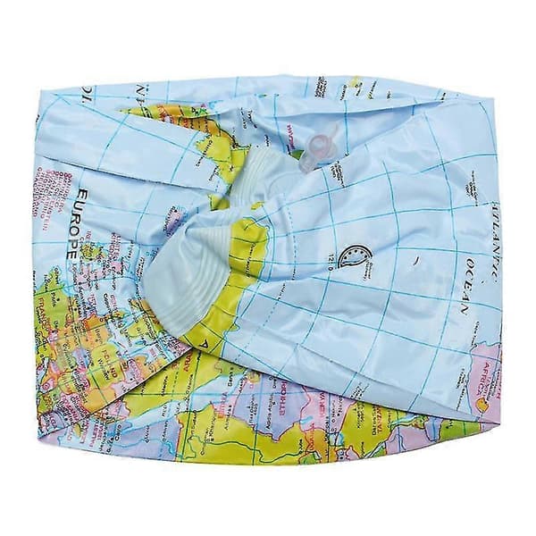 Inflatable Globe PVC World Globe Inflatable Earth Globe Beach Ball for Beach Play or Teaching