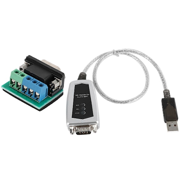 USB till RS485 RS422 Seriell Konverteringsadapterkabel Chip för Windows 10 8 7, XP och