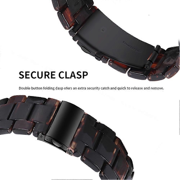 Resin Armband för Huawei Watch 4 Pro/Watch GT 3/2 46mm, 22mm Vattentät Snabbspänne Style I