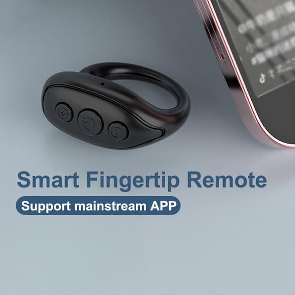 Smart Elektronisk Bluetooth-assistent Fjernkontroll Rullering Klikker