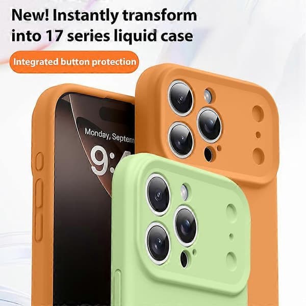 17 Pro Series Flytende Silikon Mobilskall (For iPhone 16 Pro Max)