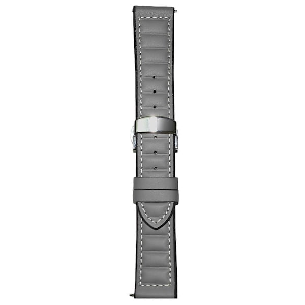 Armband i äkta ko-läder för Samsung Galaxy Watch7 44mm 40mm/Watch FE 40mm Universal 20mm Style C