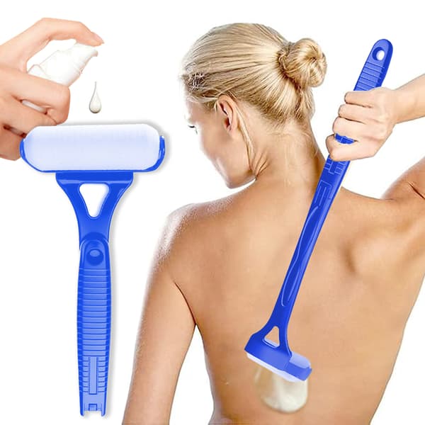 Reach Every Inch: Foldable Lotion Applicator for Your Back_Great Gift