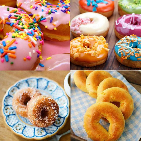 (2 stk) 6-hullet silikone donut bageform/non-stick donutform, opvaskemaskine, ovn, mikrobølgeovn, fryser sikker