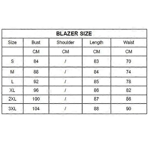 Lang Dobbeltradet Blazer - Dame Tøj Blazere green L