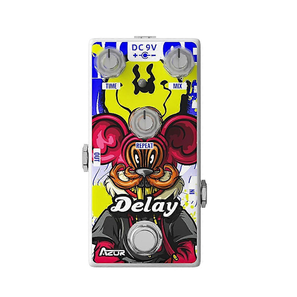 AP-508 Gitarr Effekt 12 Zodiac Series Mouse Delay Gitarrpedal Effekt Delay Mini Pedal Gitarr Effe