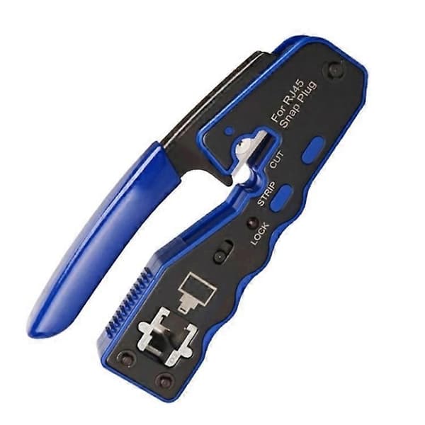 RJ45 Multifunktionell Kabelpress Wire Rope Crimping Tool för Cat5 Cat5E Cat6 8P