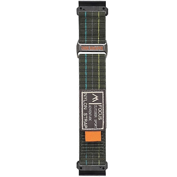 Til Garmin Fenix 8 47mm/Fenix E 47mm Magic Tape Nylonrem Universal 22mm Urrem Style C