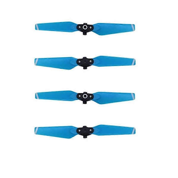 Rc Drone Propellrar Snabbavlossning Ersättningspropeller Kompatibel Med Dji Spark Uav, Drone Ersättningspropeller, Rc Drone Tillbehör (2 Par, Blå)