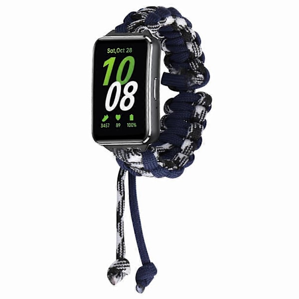 Justerbart Nylonflätat Armband för Samsung Galaxy Fit3 - Typ E Style A