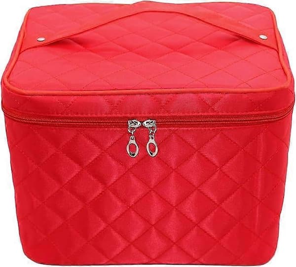 Makeuptaske (sort), makeuptaske, stor taske d style2