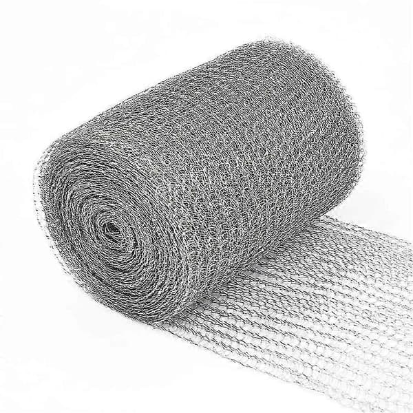 Trådnet rustfrit stål 12,7 cm x 6 m trådnet finmasket rustfrit stålnet tætmasket til beskyttelse