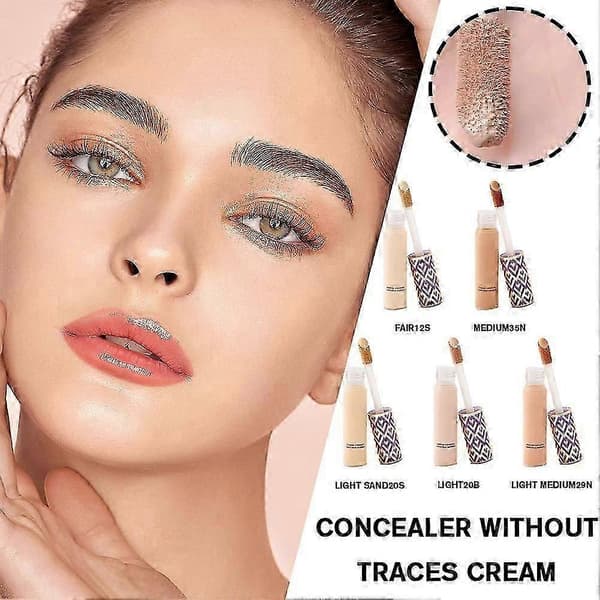 High Coverage Hydrating Liquid Concealer Foundation for a Flawless Natural Finish