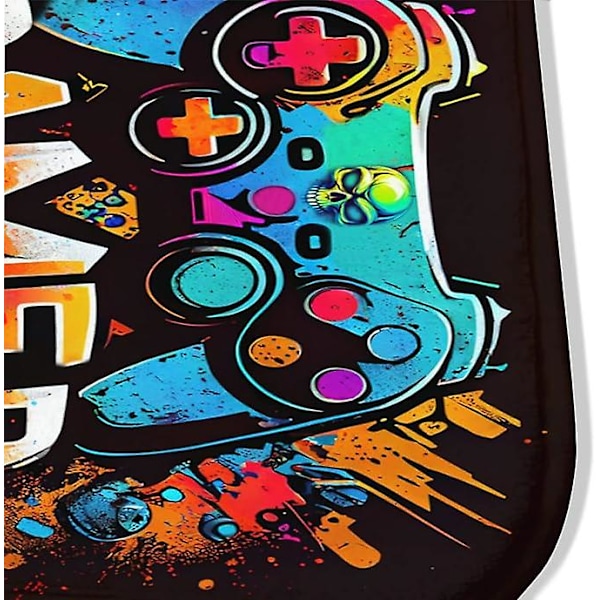 Gaming Mattor För Pojkar Cool Spelstil Sovrum Gamer Matta Pojkrumsinredning TV-spel Sovrumsmatta För Tonåringar C 100*150cm