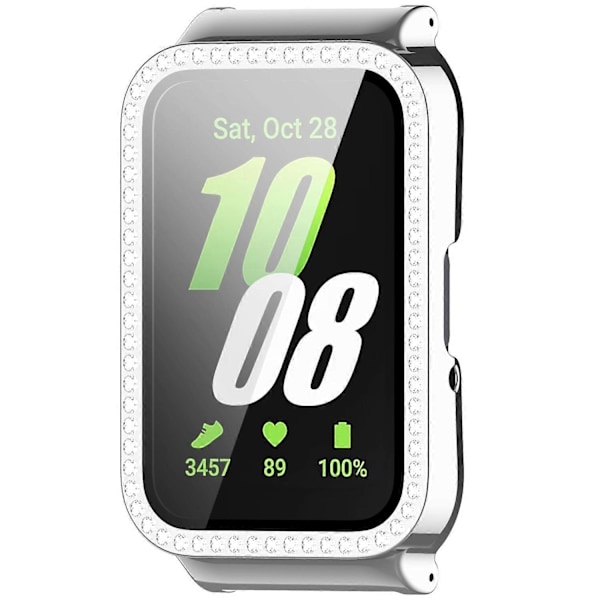 Typ J För Samsung Galaxy Fit3 Magnetisk Armbandsramfodral Härdat Glas Skärmskydd Style F