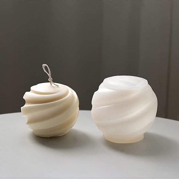 Plastik Lysform Lysform til Støbesæt, DIY Aromaterapi Lysform, 3D Lysform DIY Håndlavet Aromaterapi Lysform til Lysfremstilling