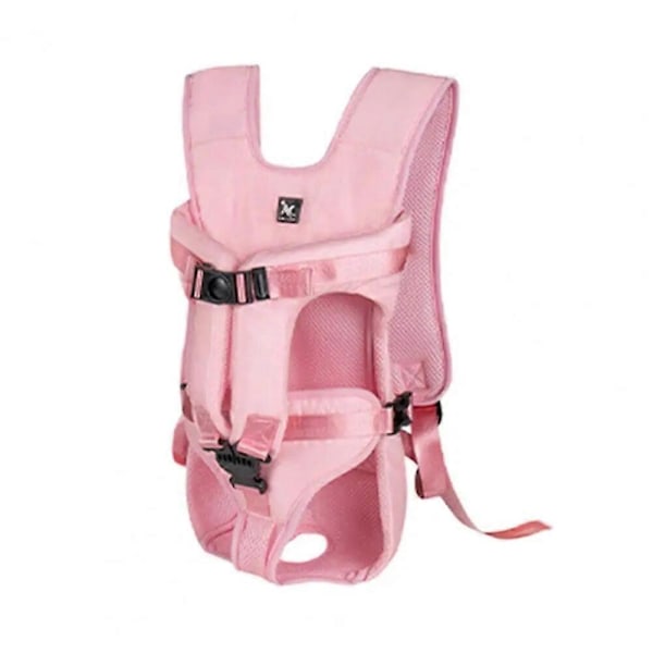 Fantastisk Djurväska Förtjockad Svamp Djurbärare Bekväm att Bära Vattentät Lätt att Använda Framåtvänd Hundryggsäck Pink L