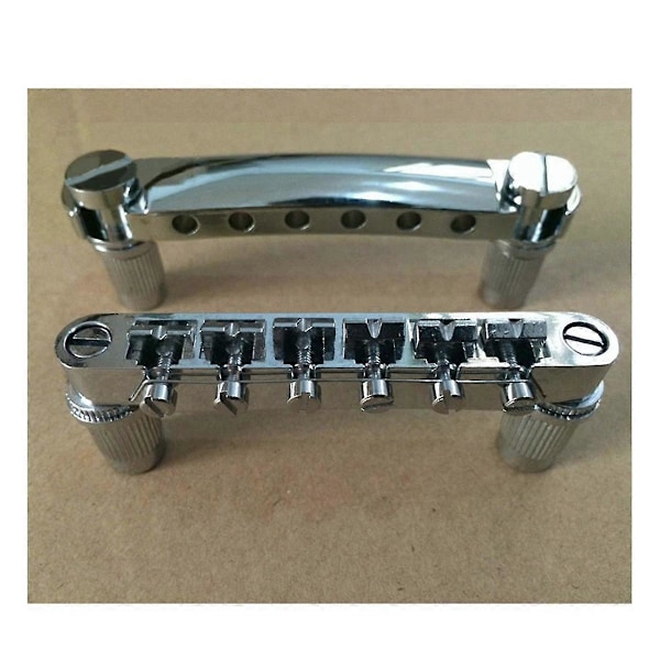 Elgitarrstall, standard 6-strängad LP-storlek Gitarrstall Full Set Stall Tail Stud Zink Allo