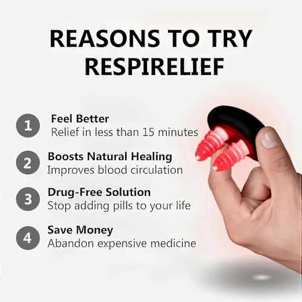 Respirelief Rött Ljus Nästerapi InstrumentZZ