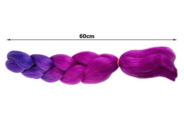 Jumbo Ombre Braid / Hårförlängning Fläta - 60 cm