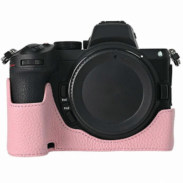Tyyppi E Nikon Z 5/Z 6 II/Z 7 II Kamerakotelo Suuri Aukko Aitoa Lehmännahkaa Suoja Style A