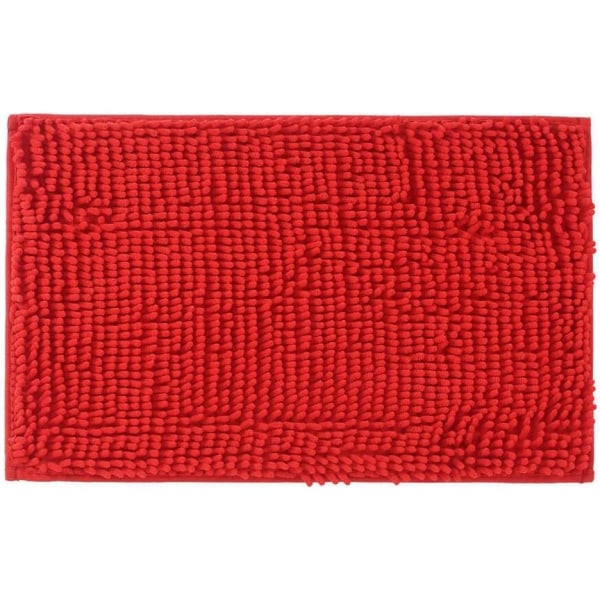 Julebade måtte super blød absorberende skridsikker mikrofiber chenille tæppe badeværelse måtter brusebad tæpper