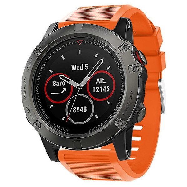 Type D KALEBO LKLB-HWGJ-001 til Garmin Fenix 6X/Fenix 7X/Instinct 2X Smart Watch Band QuickFit Style C