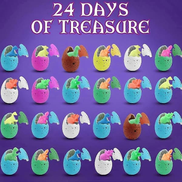 Dinosaurieegg Adventskalender Jule Nedtelling Overraskelsesgave