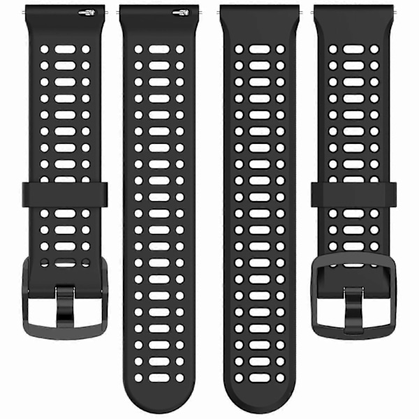 Silikonarmband för Coros Pace 2/Apex 2/Apex 42mm, enfärgad, 20mm Style B