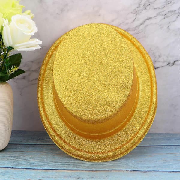 Hatt Fedora Hatt til fest 2 stk. Glitter Magiker