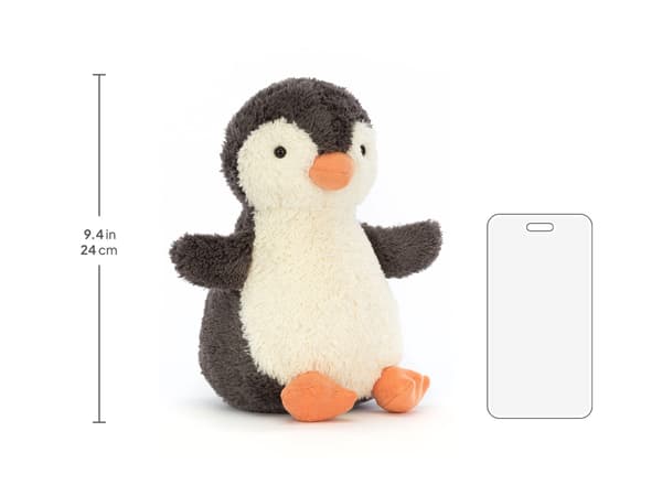 Jellycat Funny Peanut Penguin Plush Toy Medium 24cm