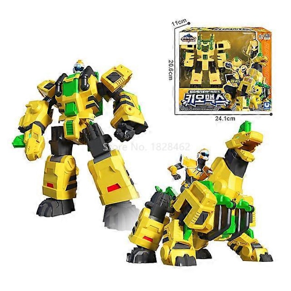 Mini Force 2 Super Dino Power Transformationsrobot Actionfigurer MiniForce X Simulationsdyr Deformation Dinosaur Legetøj With Box 8627