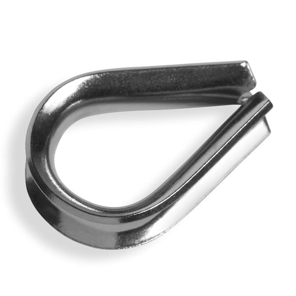 Ruostumattomasta teräksestä valmistetut vaijerisilmukat 2 mm [20 kpl] A4 AISI316 ruostumaton teräs | HEAVYTOOL
