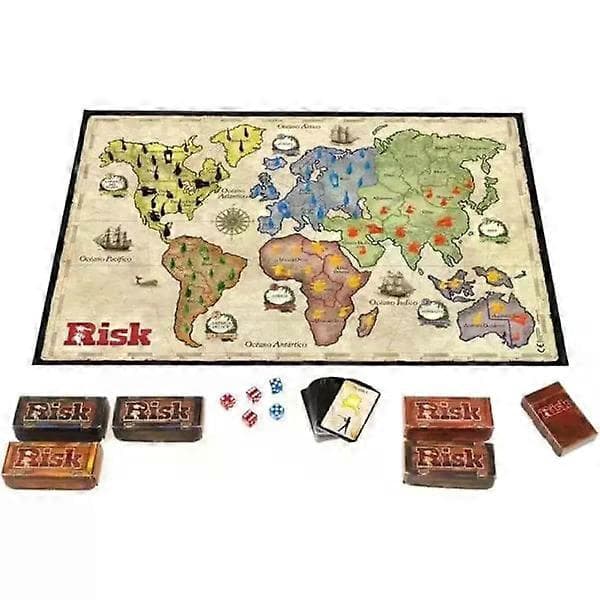 Hasbro Classic Risk Edition -lautapeli – Ajaton strateginen viihde