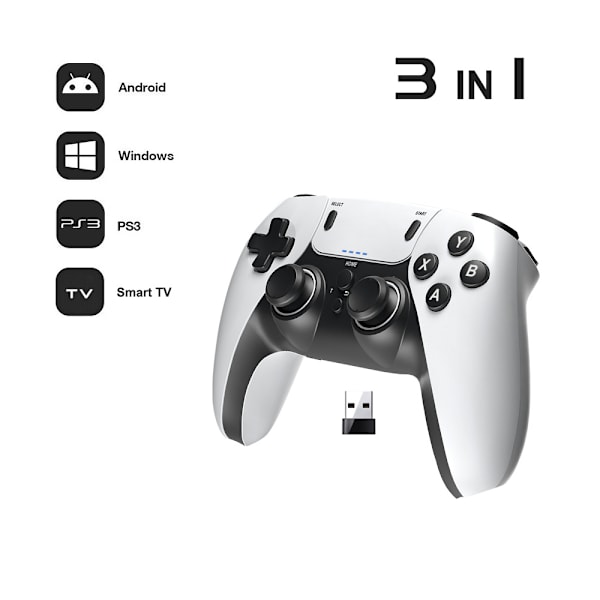 1 Pakkaus 3-in-1 PS Ohjain DoubleShock Langaton Playstationille