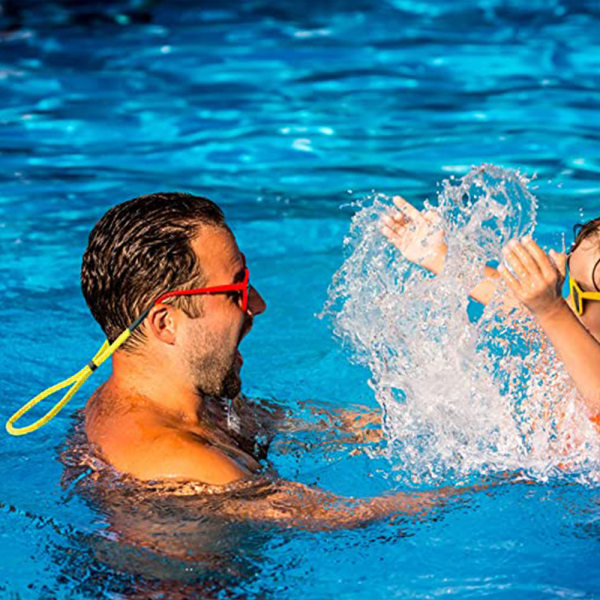 3-pack flytande glasögonband för surfning, segling och simning