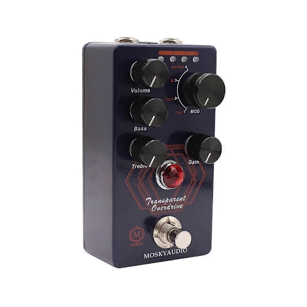 Transparent Guitar OverDrive Effekt Pedal Clean Drive True Bypass Funktion Guitar Effekt Processor