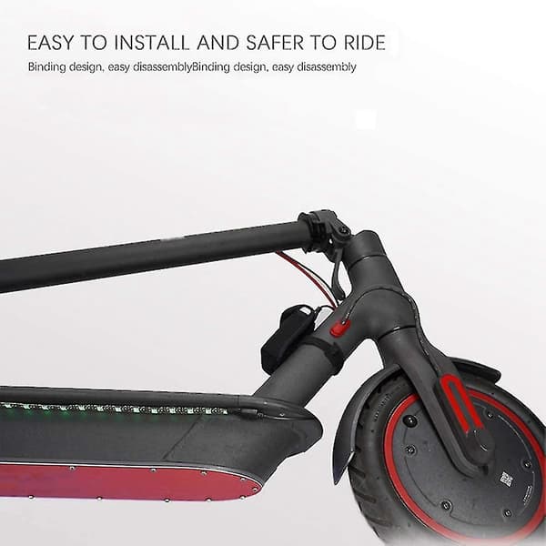 Waterproof Electric Scooter Foldable LED Light Strip For Skateboard, Scooter, Party Decoration For