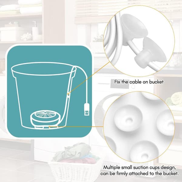 Mini Ultrasonic Turbine Washing Machine 30-Minute Timed Automatic
