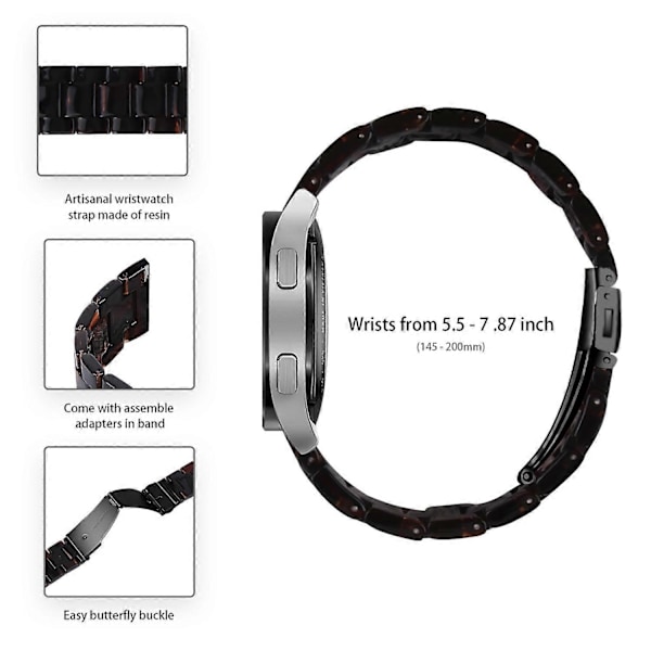 For Huawei Watch 4 Pro/Watch GT 3/2 46mm Resin Klokkereim 22mm Vanntett Hurtigutløser Klokkereim Style I