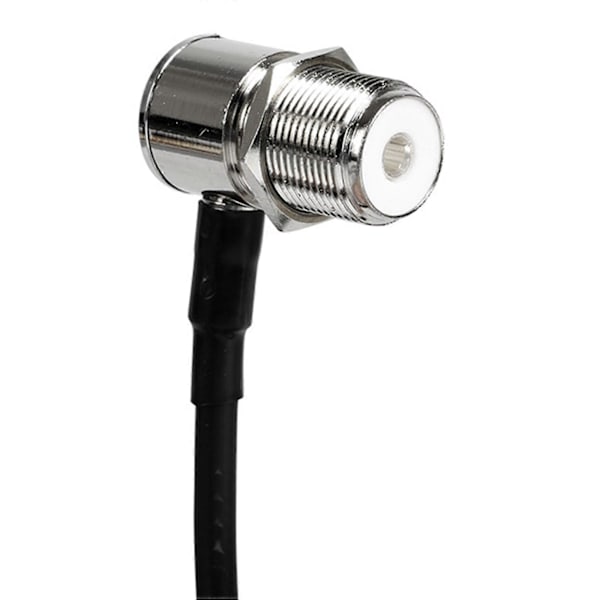 RG58 -58 50 ohm bilantenne koaksialkabel 5 meter uhf hun til uhf han (sort)