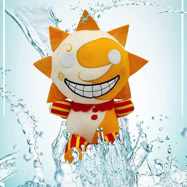 25 cm aurinkopehmolelu, Sundrop ja Moondrop FNAF Security Breach Pehmoklovni