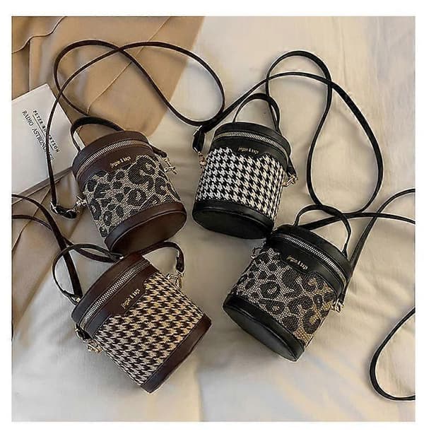 Mobile Phone Bag with Shoulder Strap - Women's PU Leather Handbag with Adjustable Strap - 10014