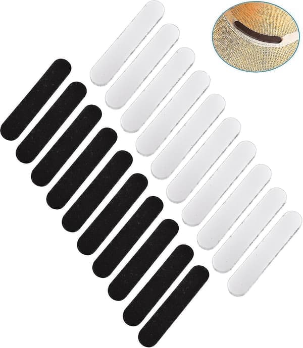 Hat Size Reducer, 20 Pcs Hat Inserts to Make Felt Hats Smaller, Size Reducing Tape, Hat Size Tape for Hats, Caps