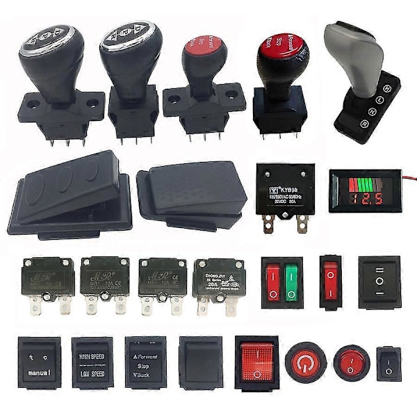 Elektriske biler for barn elektrisk bilbryter lekebil elektrisk motorsykkelbryter fjernkontroll bilbryter motorsykkel tilbehør - På lager Foot switch small