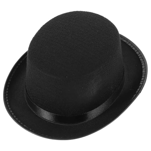 Cosplay Hat Hat til forestilling 2 stk. sort stof festtilbehør